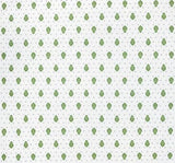 $5.50 MARAT Bastide 18" x 18" Allover Green Calissons on White Plain Cotton Napkins for Matching Ensemble Set – Dress Your Table in French Green & White Garden Style!