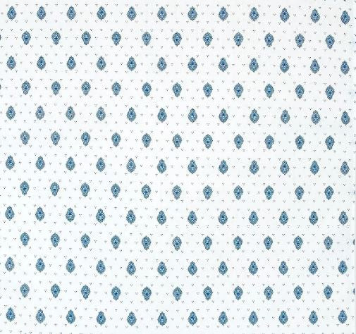 $49-60" Sq 2-4 Place 6-Pcs Ensemble Set of 1-Grey Calissons Buds on White Plain Cotton Tablecloth +4 Matching Napkins +1 Tidy Fabric Bread Basket - – Dine in Parisian Bistro Cafe Turquoise Style!