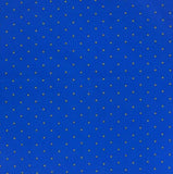 $5.50 Tissus Toselli 18" x 18" Allover Yellow Calissons on Blue Plain Cotton Napkins – Create Timeless Yellow on Blue Provence Elegance!