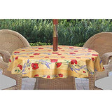 $5..Order Umbrella Pole Hole Ring Installed into Any Tablecloth for Cotton-Print or Jacquard Tablecloth for Outdoor Patio or Terrace Round or Square Table Umbrella 1 9/16" ID Pole Hole Ring with Installation included - Enable your Bistro or Patio Tableclo