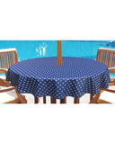 $5..Order Umbrella Pole Hole Ring Installed into Any Tablecloth for Cotton-Print or Jacquard Tablecloth for Outdoor Patio or Terrace Round or Square Table Umbrella 1 9/16" ID Pole Hole Ring with Installation included - Enable your Bistro or Patio Tableclo