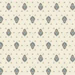 $5.50 MARAT Bastide 18" x 18" Allover Turquoise & Grey Calissons on White Plain Cotton Napkins for Matching Ensemble Sets – Elevate Your Table with a Turquoise & White Provençal Motif!
