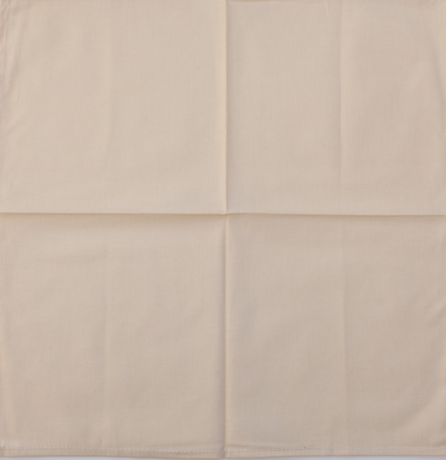 $5.50 Tissus Toselli 18" x 18" Beige Cotton Napkins