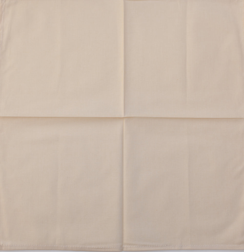 $5.50 Tissus Toselli 18" x 18" Beige Cotton Napkins