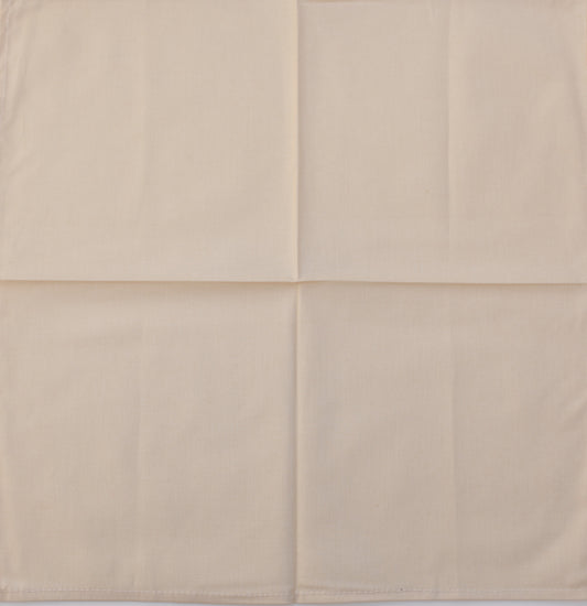 $5.50 Tissus Toselli 18" x 18" Beige Cotton Napkins
