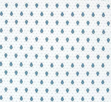 $5.50 MARAT Bastide 18" x 18" Allover Blue Calissons on White Plain Cotton Napkins for Matching Ensemble Sets – Dress Your Table in French Blue & White Classic Colors!