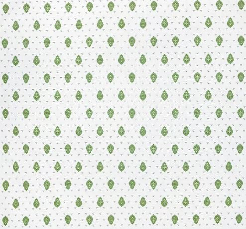 $5.50 MARAT Bastide 18" x 18" Allover Green Calissons on White Plain Cotton Napkins for Matching Ensemble Set – Dress Your Table in French Green & White Garden Style!
