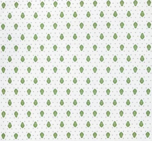 $5.50 MARAT Bastide 18" x 18" Allover Green Calissons on White Plain Cotton Napkins for Matching Ensemble Set – Dress Your Table in French Green & White Garden Style!