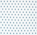 $19 60" Square Turquoise Allover Floral Calissons Buds on White Plain Cotton Tablecloth - Use a 30 to 40 inch round or square table for 2 to 4 Place Seating or use a Slip-Leaf or Drop-Leaves Rectangular Table that comfortably seats 4 to 6 persons!