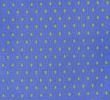 $45 60" Sq Yellow & Lavender Filigree Banner Stain-Proof Cotton Tablecloth - Use on a 30 to 45 inch square table for 2 to 4 Place Seating or use a Slip-Leaf Expansion-Length Rectangular Table that seats 4 to 6!