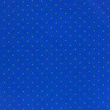 $5.50 Tissus Toselli 18" x 18" Allover Yellow Calissons on Blue Plain Cotton Napkins – Create Timeless Yellow on Blue Provence Elegance!