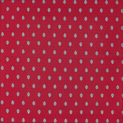 $5.50 MARAT Bastide 18" x 18" Allover Gray Calissons on Burgundy Red Plain Cotton Napkins for Matching Ensemble Sets – Create a Bordeaux Red Wine-Lover’s Tabletop!
