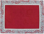 $355 2-16 Place 36-Piece Burgundy Red Wine Celler Dinner Party Placemats Ensemble Set For 6 to 16 Ft Tables
