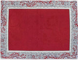 $280 2-12 Place 27-Piece Burgundy Red Wine Celler Dinner Party Placemats Ensemble Set For 6 to 12 Ft Tables