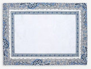 $280 2-12 Place 27-Piece Seaside Blue/White/Grey Colors of Blue Sky on Your Dining Room Placemats Ensemble Set For 6-12 Ft Tables