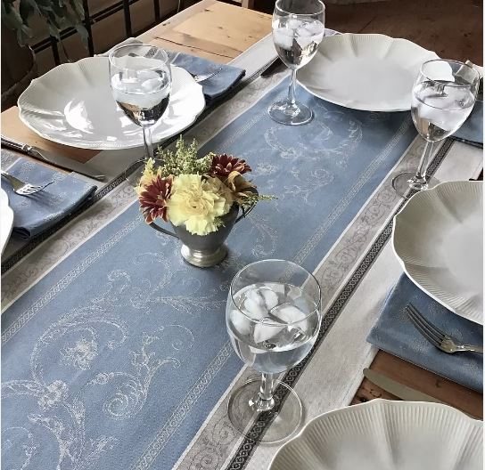 $115 Seats 2-8 11-Pcs Table Runner Ensemble Sets For 5-8 Ft Tables