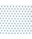 Matching Ensemble Items for MARAT Bastide Cadre Border 19" x 13" Rectangular Placemat Blue Delft Center with White and Blue Border in Plain Cotton