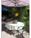 Free Patio Table Umbrella Pole Hole Ring and Installation