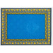 $15 Avignon 19" x 13" Blue Cadre-Bordered Placemat – Blue Delft Center with Provençal Blue & Yellow Border